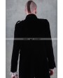 Pentagramme Black Long Sleeves Mens Gothic Coat