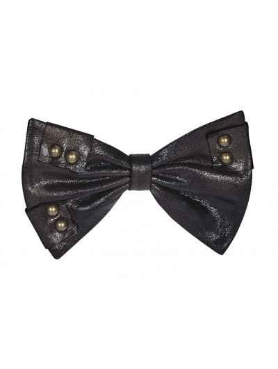 Punk Rave Brown Steampunk Vintage Bow Tie for Men