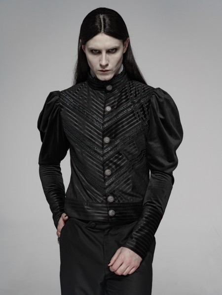 38 Black Long Sleeve Shirt Formal PNG