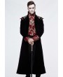 Devil Fashion Black Vintage Gothic Victorian Masquerade Long Tail Coat for Men