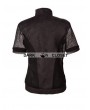 Pentagramme Black Net Short Sleeves Gothic Outfit for Men