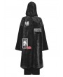Punk Rave Black Fashion Street Gothic Witch Long Cardigan Jacket for Women