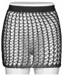 Punk Rave Black Gothic Cyber Tech Sexy Hollow-out Skirt