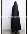 Pentagramme Black Lace High Collar Womens Gothic Cape