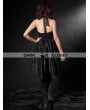 Pentagramme Black Pattern Halter Fashion Gothic Dress