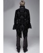 Devil Fashion Black Vintage Gothic Victorian Tuxedo Party Jacquard Jacket for Men
