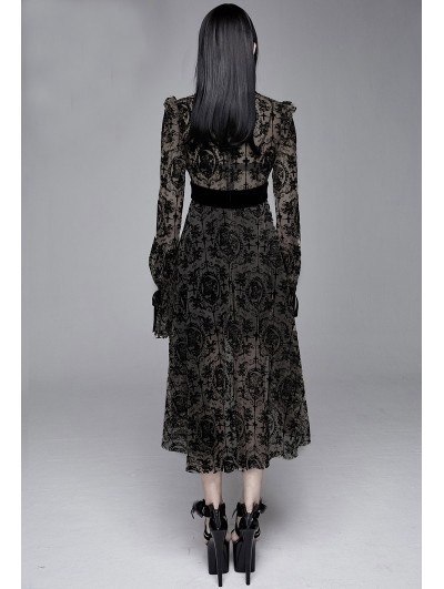  Gothic Long Sleeve Dresses for Women Sexy Vintage