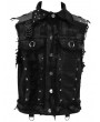 Devil Fashion Black Gothic Punk Rock Skull Vest Top for Men