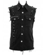 Devil Fashion Black Do Old Style Gothic Punk Rock Sleeveless Top for Women