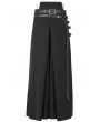 Punk Rave Black Gothic Japanese Warrior Style Pants for Men