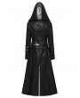 Punk Rave Black Long to Short Gothic Military Trench Coat for Women
