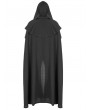 Punk Rave Black Retro Gothic Rococo Long Cloak for Men