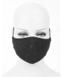 Devil Fashion Black Gothic Cobweb Unisex Mask