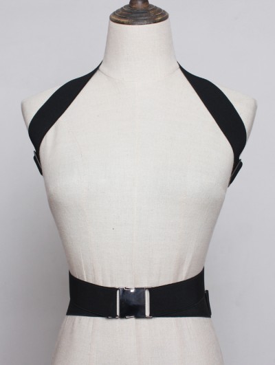 Black Fashion Gothic Punk Belt Harness