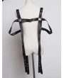 Black Fashion Gothic Punk PU Leather Belt Harness