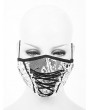 Devil Fashion Black and White Romantic Lace Gothic Mask for Women