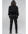 Punk Rave Black Vintage Gothic Gorgeous Court Long Sleeve Shirt for Men