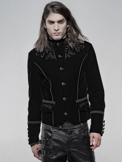 mens gothic blazer
