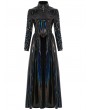 Punk Rave Cyber Rococo Laser Gothic Long Coat for Women