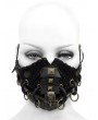 Devil Fashion Black Gothic Punk Heavy Metal Mask