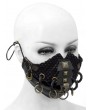 Devil Fashion Black Gothic Punk Heavy Metal Mask