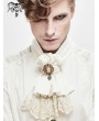 Devil Fashion Ivory Retro Palace Gothic Steampunk Bowtie for Men