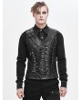 Devil Fashion Gothic Punk Military Uniform Vest for Men 