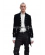 Pentagramme Black Alternative Pattern Gothic Jacket for Men