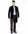 Pentagramme Black Alternative Pattern Gothic Jacket for Men