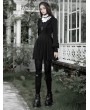 Punk Rave Black Street Fashion Gothic Grunge Long Sleeve Short Casual Dress