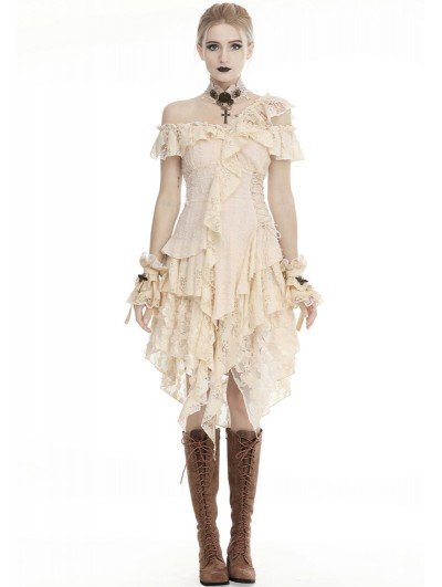 steampunk lace dress