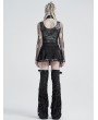 Punk Rave Black Gothic Punk Decadent Shabby Leg Sleeve for Women