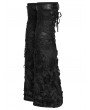 Punk Rave Black Gothic Punk Decadent Shabby Leg Sleeve for Women