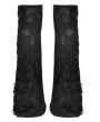 Punk Rave Black Gothic Punk Decadent Shabby Leg Sleeve for Women