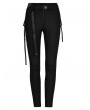 Punk Rave Black Gothic Punk Slim Daily Wear Legging for Women