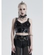 Punk Rave Black Street Fashion Gothic Grunge Corset Top for Women