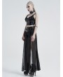 Punk Rave Black Street Fashion Gothic Grunge Corset Top for Women