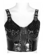 Punk Rave Black Street Fashion Gothic Grunge Corset Top for Women