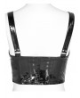 Punk Rave Black Street Fashion Gothic Grunge Corset Top for Women