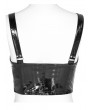 Punk Rave Black Street Fashion Gothic Grunge Corset Top for Women