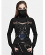 Devil Fashion Black Gothic Punk PU Leather Harness Belt for Women