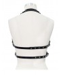 Devil Fashion Black Gothic Punk PU Leather Harness Belt for Women