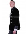 Pentagramme Black Double-Breasted Long Sleeves Gothic Jacket for Men