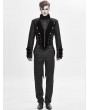 Devil Fashion Black Retro Gothic Party Swallow Tail Coat for Men