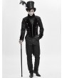 Devil Fashion Black Retro Gothic Party Swallow Tail Coat for Men