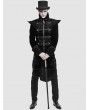 Devil Fashion Black Retro Gothic Velvet Party Tail Coat for Men