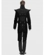 Devil Fashion Black Retro Gothic Velvet Party Tail Coat for Men
