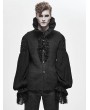 Devil Fashion Black Retro Gothic Palace Long Sleeve Shirt for Men