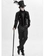 Devil Fashion Black Retro Gothic Hat for Men