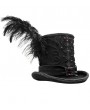 Devil Fashion Black Retro Gothic Hat for Men